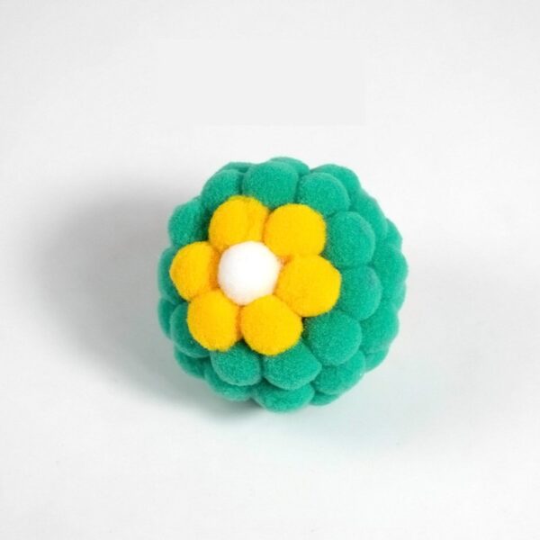 Plush Pom Ball Cat Toy - JHMWJ017 - Image 10