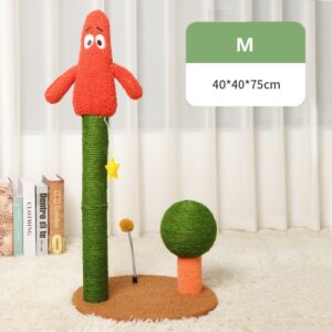 Cat Scratching Post with Top Perch and Ball - JHMPJMF15