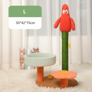 Cat Scratching Post with Top Perch - JHMPJMF16