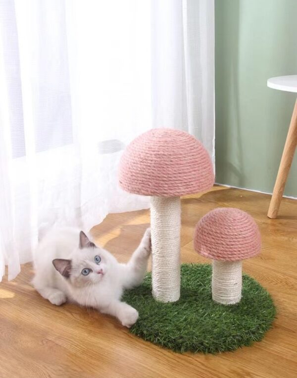 Mushroom Cat Scratching Post  - JHMPJMP04 - Image 6