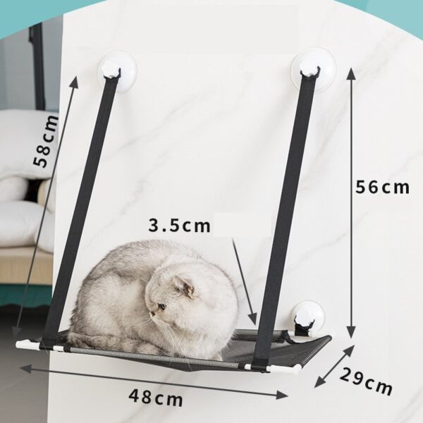 2 Layers Window Hammock Perch - JHMW037 - Image 5