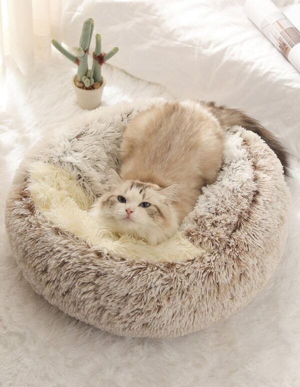 Round Hooded Pet Bed Cave - JHMW001 - Image 3