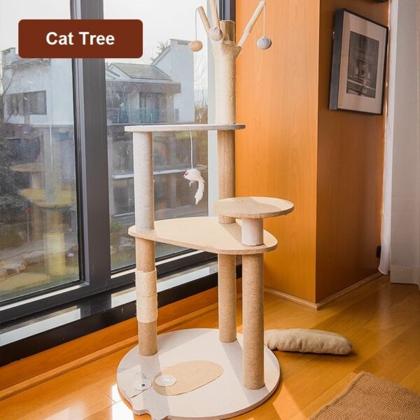 Multi- Level Cat Tree Towel with Platform  - JHMPJMR07