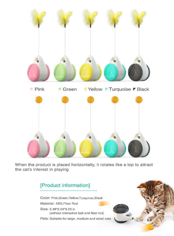 Balance Car Cat Toy - JHMWJ012 - Image 2