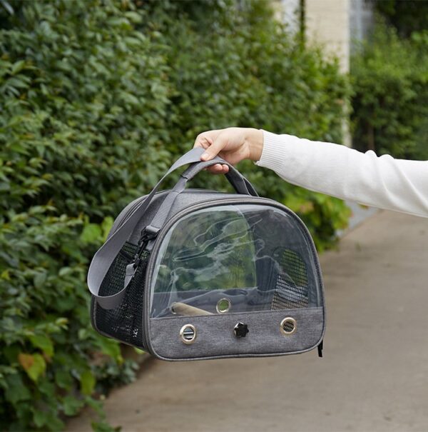 Portable Breathable Bird Travel Carrier Bag - JHN021 - Image 6