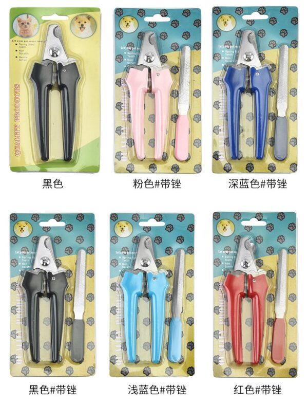 Dog Cat Pet Nail Clippers - JHMR011 - Image 6