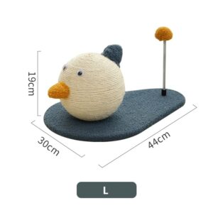 Duck Cat Scratcher with Spring Ball - JHMPJMF06