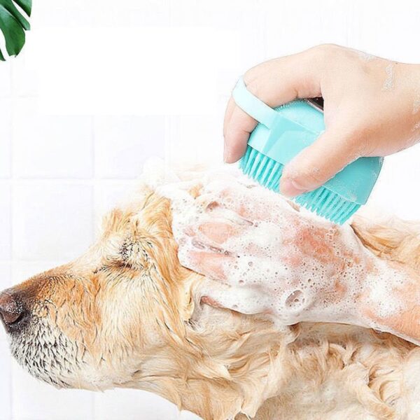 Pet Grooming Bath Massage Brush - JHQM015 - Image 4