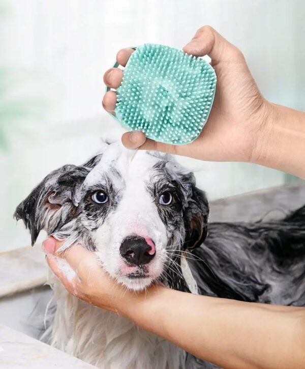 Pet Grooming Bath Massage Brush - JHQM015 - Image 5