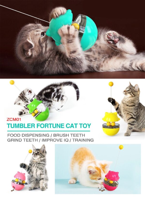 Turntable Fortune Cat Toy - JHMWJ015