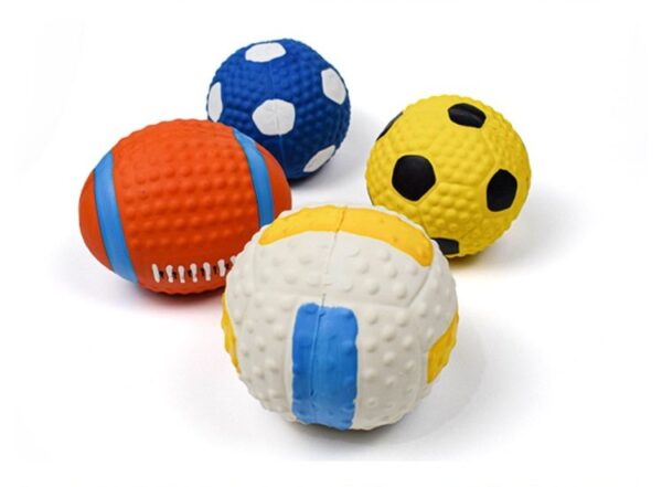 Ball Squeaky Chew Dog Toy - JHGWJ028 - Image 2