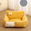 Floral Woven Rectangle Pet Sofa Bed - JHMW021 - Image 3