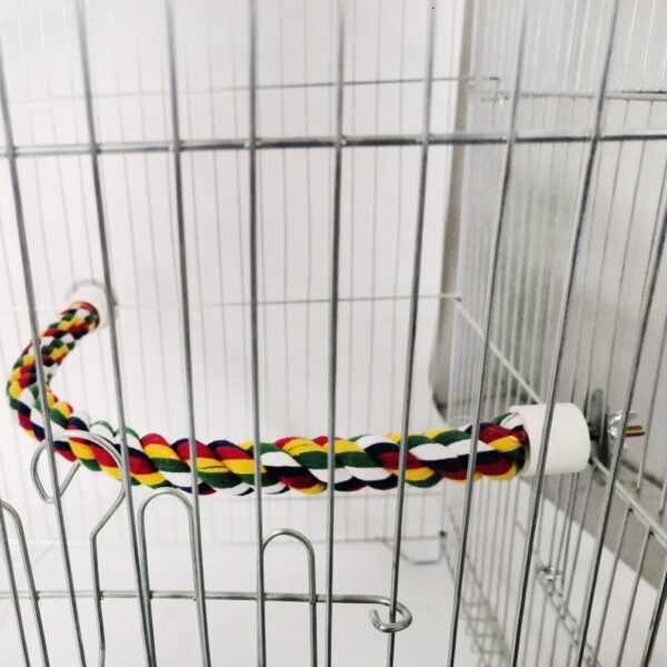Bird Colorful Spiral Rope Perch - JHN009 - Image 3