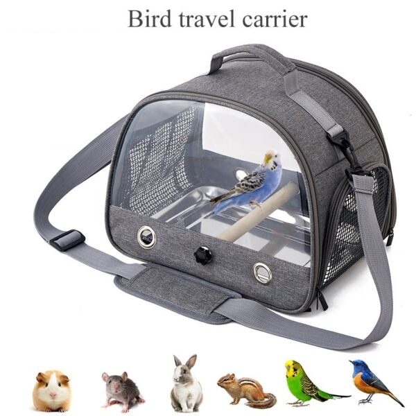 Portable Breathable Bird Travel Carrier Bag - JHN021