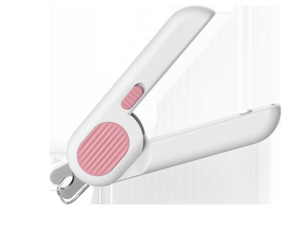 Cat Dog Pet Nail Clippers Trimmer with LED Light Hidden Nail File - JHMR017 - Image 8