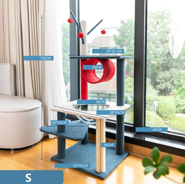 Multi- Level Cat Tree Towel with Platform - JHMPJMR11