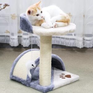 Cat Scratching Post with Top Perch  - JHMPJMX05