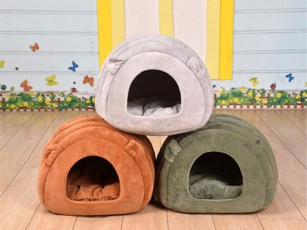 Caterpillar Shaped Cat Cave Bed - JHMW005 - Image 3