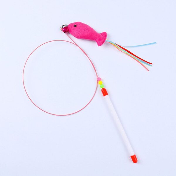 Feather Wand Cat Toy - JHMWJ028 - Image 6