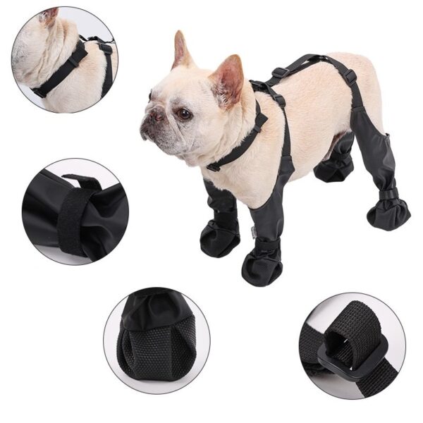 Waterproof Dog Paw Boot Leggings Shoes  - JHSB002 - Image 2