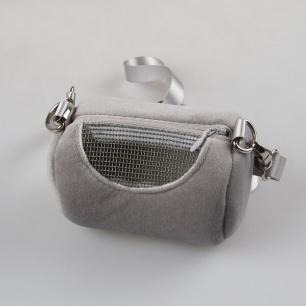 Straw Mesh Breathable Portable Small Pet Carrier Bag - JHXDW017 - Image 6