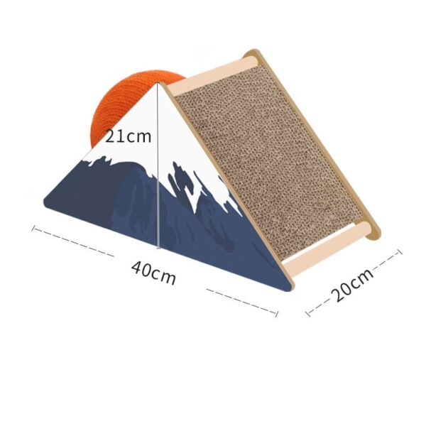 Natural Sisal Cat Scratching Cadrboard Ball Toy - JHMZB008 - Image 3