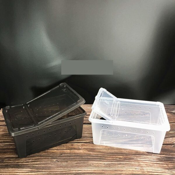 Plastic Reptile Feeding Breeding Box - JHPC005 - Image 4
