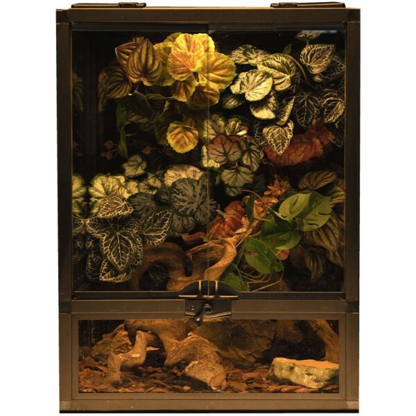 Full View Tempered Glass Reptile Tank Terrarium - JHPC009 - Image 2