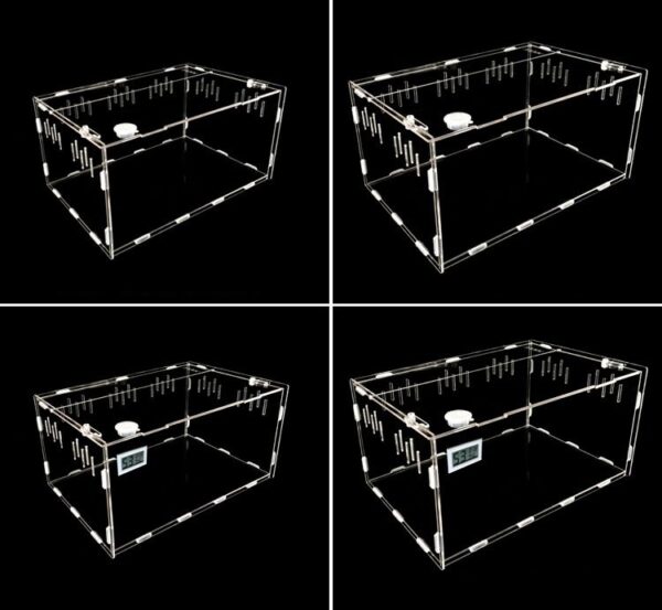 Acrylic Reptile Breeding Sliding Box - JHPC007 - Image 7