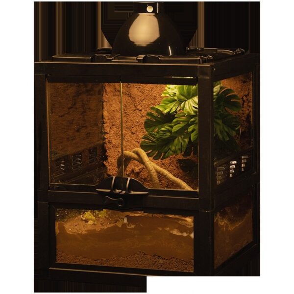 Full View Tempered Glass Reptile Tank Terrarium - JHPC009 - Image 3