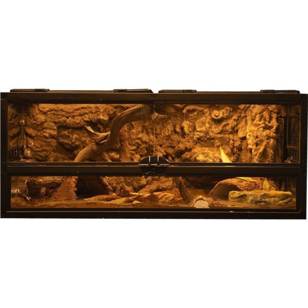 Full View Tempered Glass Reptile Tank Terrarium - JHPC009 - Image 4