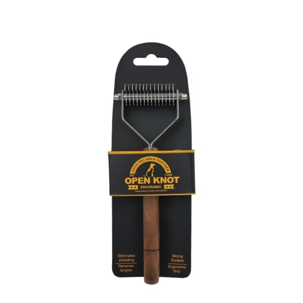 Double Sided Shedding Pet Grooming Brush - JHQM007 - Image 8