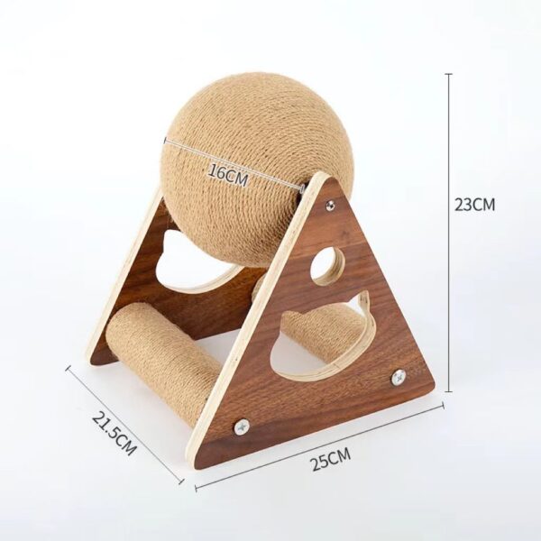 Natural Sisal Cat Scratching Ball Toy - JHMZB013