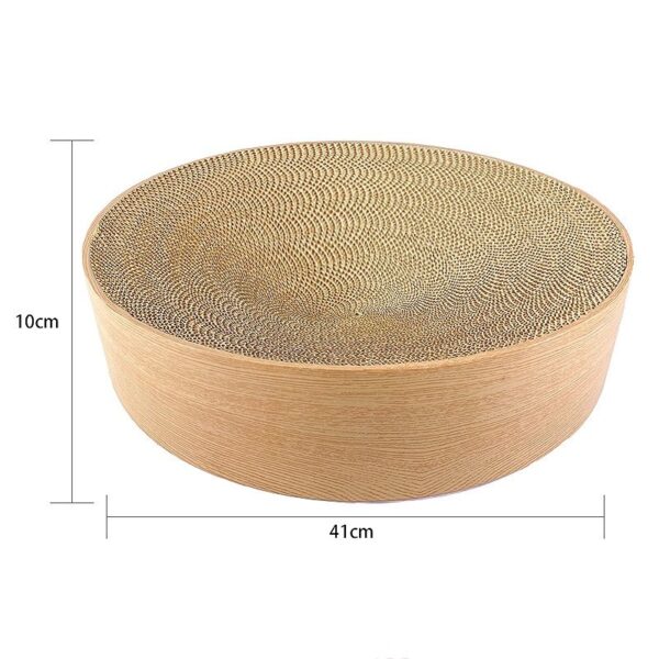 Cat Scratcher Cardboard Bed Lounge Couch Bowl - JHMZB059