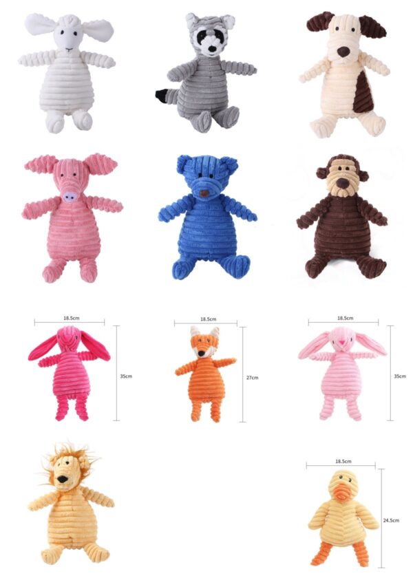 Plush Durable Chew Squeaky Dog Toy - JHGWJ032 - Image 5