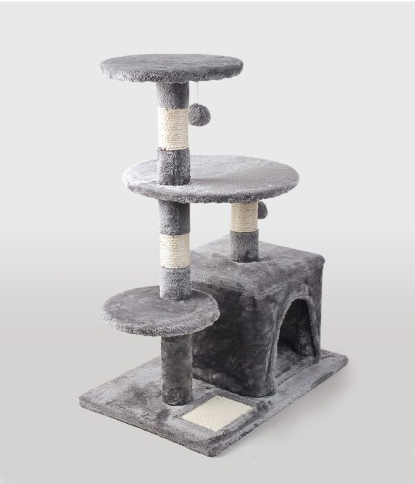 Multi- Level Cat Condo Cat Tree Towel with Platform  - JHMPJMA03 - Image 3