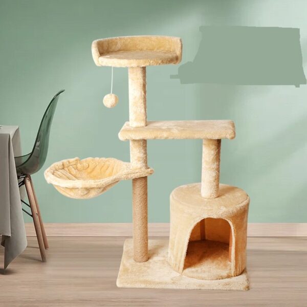 Cat Condo Cat Tree Towel with Platform  - JHMPJMD-02 - Image 3