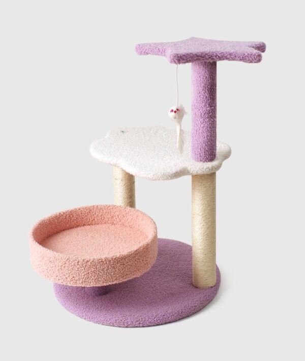 Cat Scratching Post with Top Perch - JHMPJMH17 - Image 3