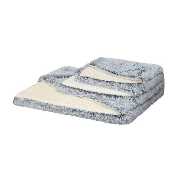 Faux Fur Orthopedic Pet Bed with Cover - JHGW011 - Image 3
