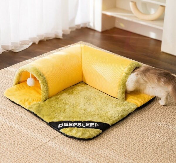 2-in-1 Cat Tunnel Bed - JHMW003 - Image 2