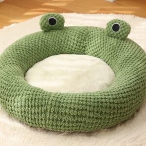 Frog Shape Round Cat Bed - JHMW007