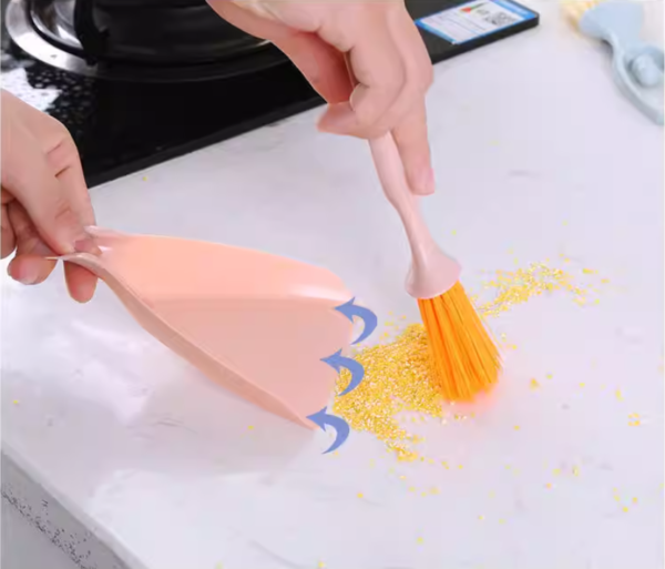 Cage Cleaning Brush Mini Dustpan and Broom Droppings Scraper - JHN018 - Image 6