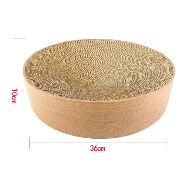 Cat Scratcher Cardboard Bed Lounge Couch Bowl - JHMZB059 - Image 2