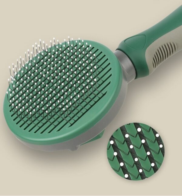 Self Cleaning Grooming Shedding Brush - JHQM013 - Image 3