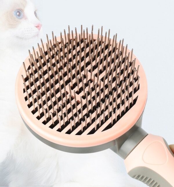 Self Cleaning Grooming Shedding Brush - JHQM013 - Image 5