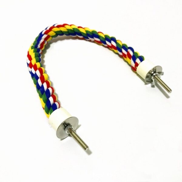 Bird Colorful Spiral Rope Perch - JHN009 - Image 5