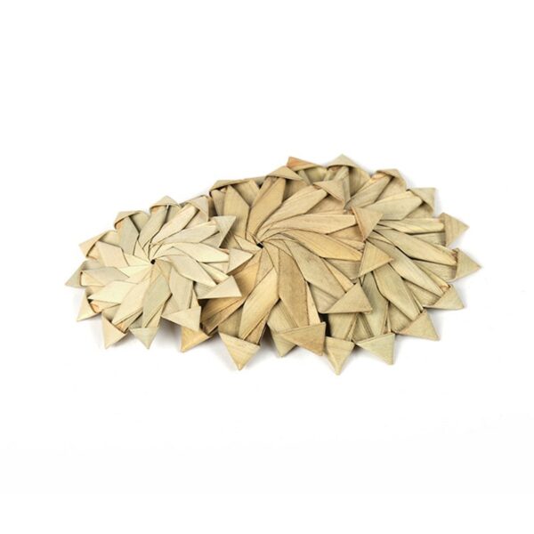 Woven Natural Palm Frond Shredding Toys - JHN016 - Image 4
