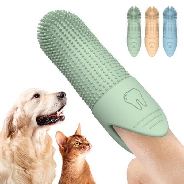 Dog 360 Cleaning Finger Toothbrush - JHMR028