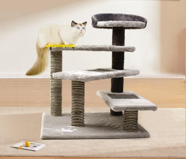 Multi- Level Cat Tree Towel with Platform  - JHMPJMA05 - Image 4