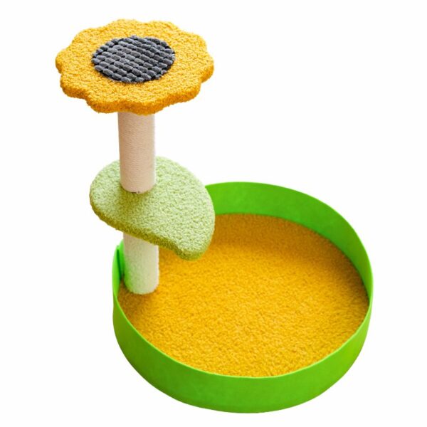 Cat Scratching Post with Top Perch and Ball - JHMPJMP02 - Image 4